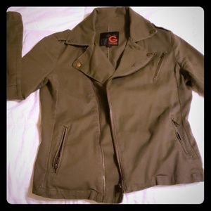 Olive green military jacket by G by Guess